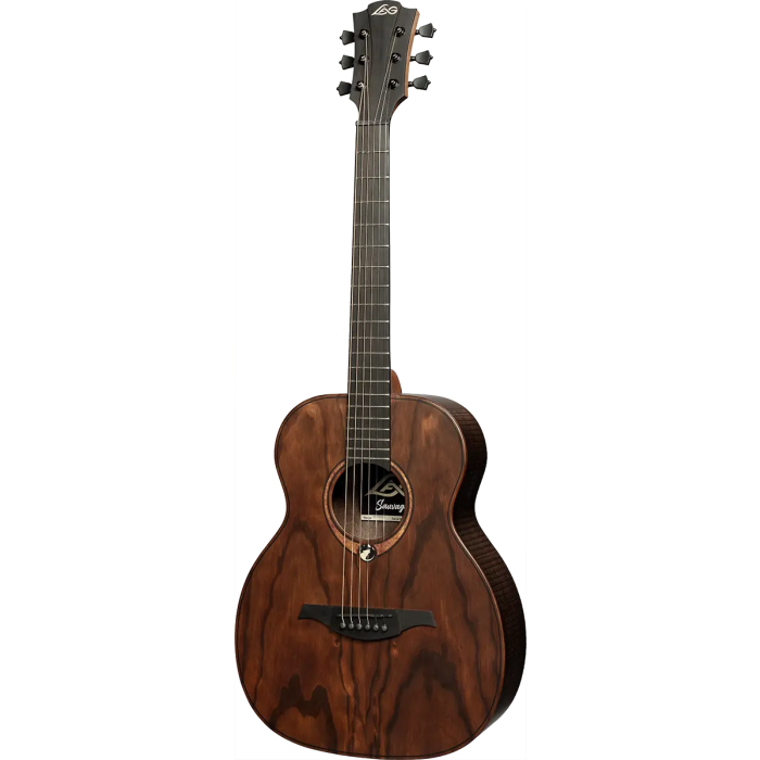 LAG Guitarra Acústica Travel Sauvage Natural Satinado Brankowood Eucalipto 600mm 2 LAG Guitarra Acústica Travel Sauvage Natural Satinado Brankowood Eucalipto 600mm 2