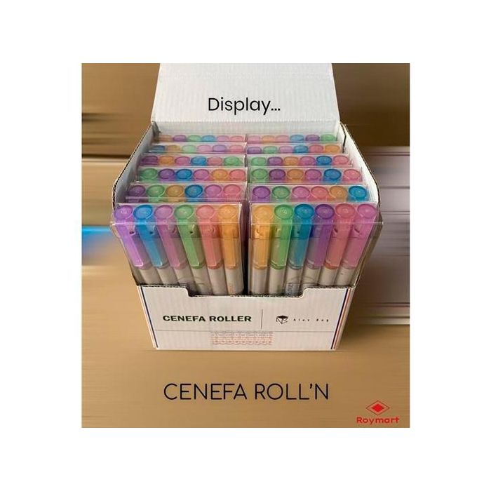 Roymart Rotuladores Cenefa Roller Set C-Surtidos - 12 Estuches de 6 Unidades