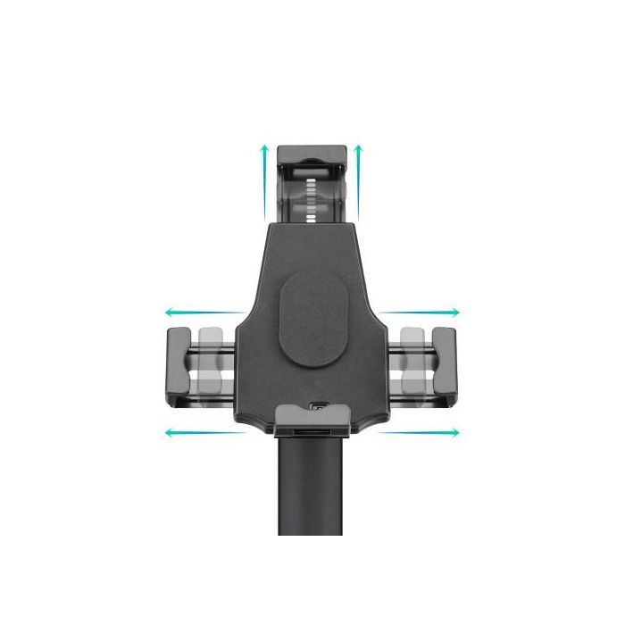 Tooq Soporte Sobremesa Profesional TQTDS0811 Tablet Antirrobo Ajustable para Comercios 7.9-10.5 Pulgadas Aluminio Negro 2 Tooq Soporte Sobremesa Profesional TQTDS0811 Tablet Antirrobo Ajustable para Comercios 7.9-10.5 Pulgadas Aluminio Negro 2