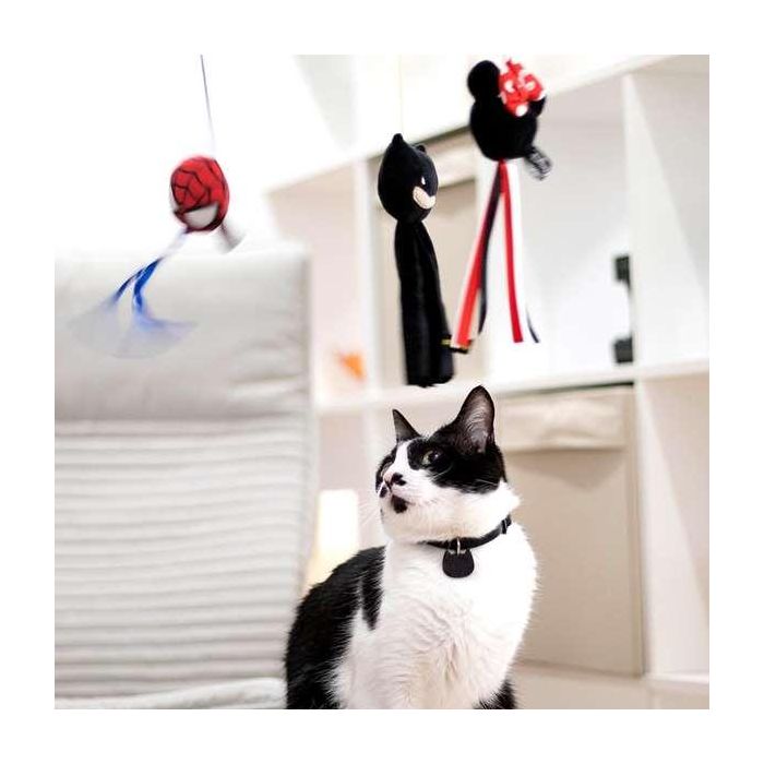 Cerdá Varita para Gato Minnie Negra, dimensiones 3 x 7 x 46 cm 6 Cerdá Varita para Gato Minnie Negra, dimensiones 3 x 7 x 46 cm 6