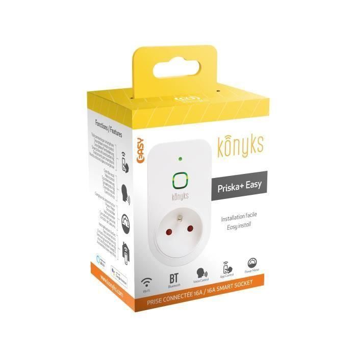 KONYKS - Enchufe inteligente - inalámbrico - PRISKA+ EASY 2 KONYKS - Enchufe inteligente - inalámbrico - PRISKA+ EASY 2