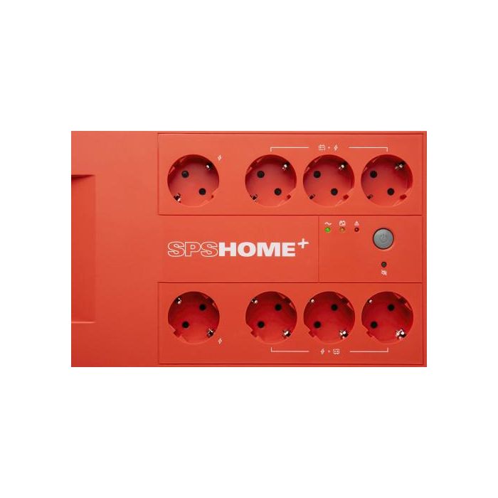 Salicru SPS 650 HOME+ sistema de alimentación ininterrumpida (UPS) Línea interactiva 0,65 kVA 360 W 8 salidas AC 3 Salicru SPS 650 HOME+ sistema de alimentación ininterrumpida (UPS) Línea interactiva 0,65 kVA 360 W 8 salidas AC 3