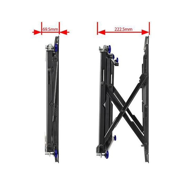 B-Tech Slimline Soft-Open Full Service Videowall Mount with Micro-Adjustment (VESA 600 x 400) 3 B-Tech Slimline Soft-Open Full Service Videowall Mount with Micro-Adjustment (VESA 600 x 400) 3