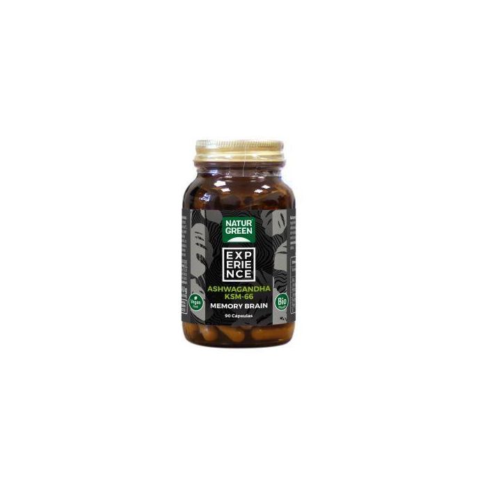 Experience Ashwagandha KSM-66, Ginkgo Biloba BIO 90 Cápsulas - Memoria y Función Cognitiva