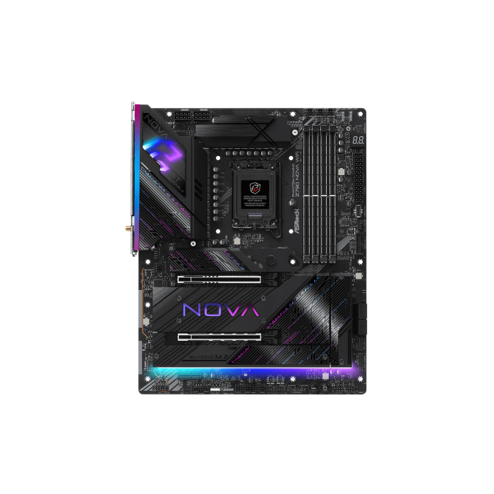 ASRock Z790 Nova WiFi Placa Base Intel Z790 LGA 1700 ATX, DDR5, Wi-Fi 7, Bluetooth 5.4, Thunderbolt, 90-MXBMB0-A0UAYZ 0 ASRock Z790 Nova WiFi Placa Base Intel Z790 LGA 1700 ATX, DDR5, Wi-Fi 7, Bluetooth 5.4, Thunderbolt, 90-MXBMB0-A0UAYZ 0