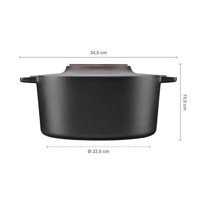 Fiskars Kochtopf Norden Gusseisen 6L 4 Fiskars Kochtopf Norden Gusseisen 6L 4