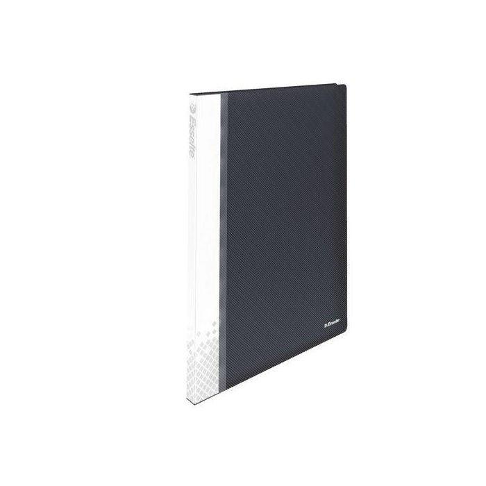 Carpeta Fundas (Tarifario) Esselte Pp Rigido A4 40 F. Negro