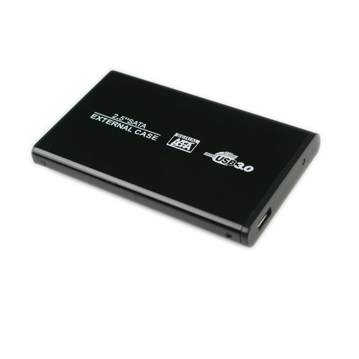 CoreParts Carcasa Externa 2.5" USB 3.0 para Discos Duros SATA HDD Color Negro