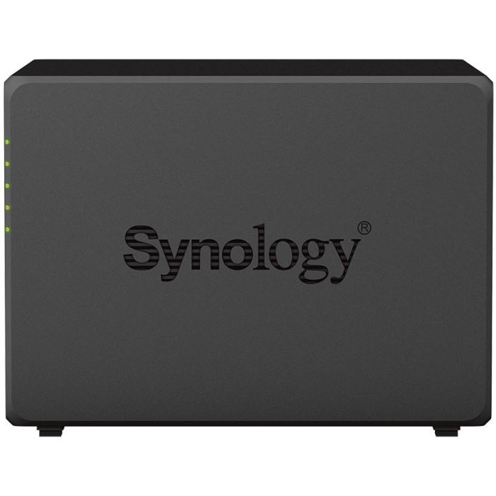 Synology DS923+ NAS DiskStation 4 Bahías 3.5"/2.5" 4GB DDR4 ECC RAM Ampliable AMD Ryzen R1600 Servidor de Almacenamiento en Red con 2x NVMe 3