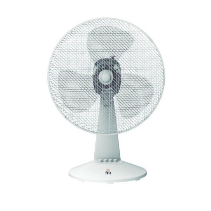 Ventilador de Sobremesa Grupo FM SB140 Ø 40 CM 40 W Blanco Multicolor 40 W Ventilador de Sobremesa Grupo FM SB140 Ø 40 CM 40 W Blanco Multicolor 40 W
