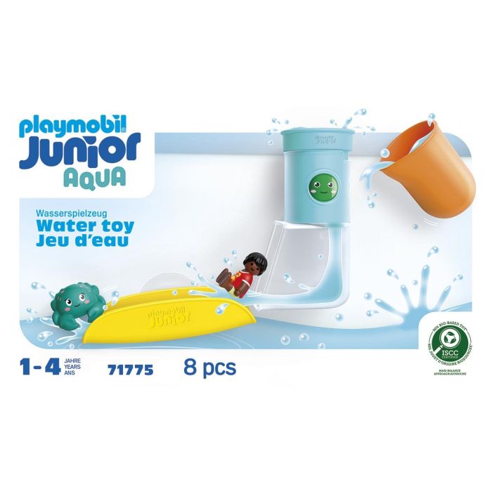 Tanque De Agua Con Tobogán 71775 Playmobil Junior Aqua 1