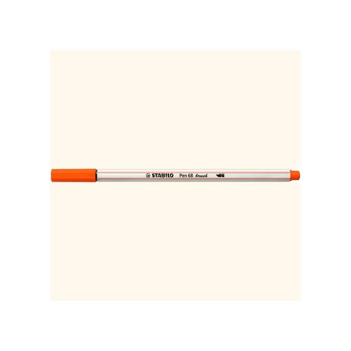 Rotulador Fibra Stabilo Pen 68 Brush Punta Pincel Bermellon Palido (Set de 10) Rotulador Fibra Stabilo Pen 68 Brush Punta Pincel Bermellon Palido (Set de 10)