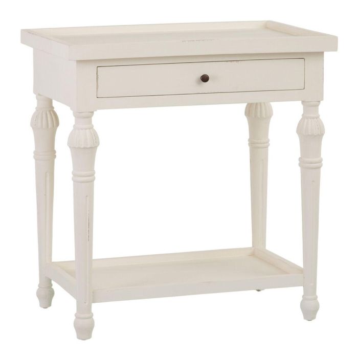 Mesa auxiliar Blanco 72 x 47 x 77 cm