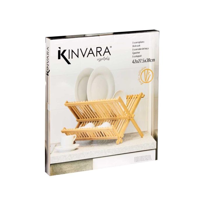 Escurreplato Bambu 43X26,5X36,5Cm Kinvara (6 Unidades) 2 Escurreplato Bambu 43X26,5X36,5Cm Kinvara (6 Unidades) 2