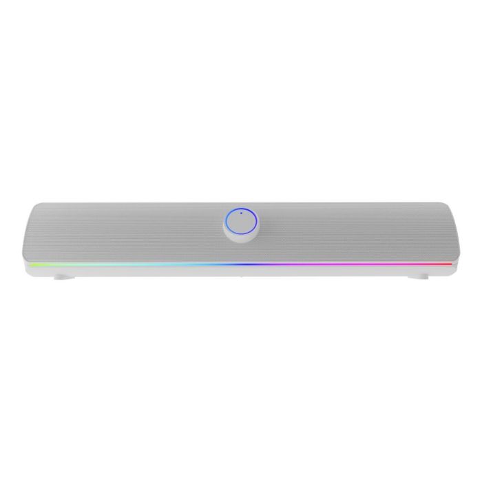 GENESIS NCS-2305 Altavoz Soundbar 2.0 Canales 10W RMS Blanco, Inalámbrico y Alámbrico, Bluetooth 5.2, Iluminación LED RGB 8 GENESIS NCS-2305 Altavoz Soundbar 2.0 Canales 10W RMS Blanco, Inalámbrico y Alámbrico, Bluetooth 5.2, Iluminación LED RGB 8