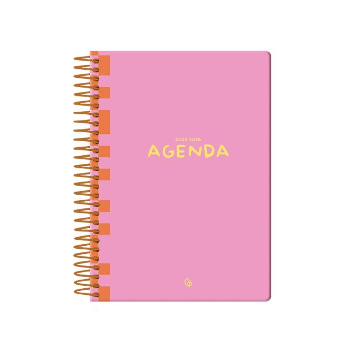 Agenda Escolar Liderpapel 25-26 Espiral Classic Rosa Semana Vista A5 Bilingüe Papelfsc 70 gr 1 Agenda Escolar Liderpapel 25-26 Espiral Classic Rosa Semana Vista A5 Bilingüe Papelfsc 70 gr 1
