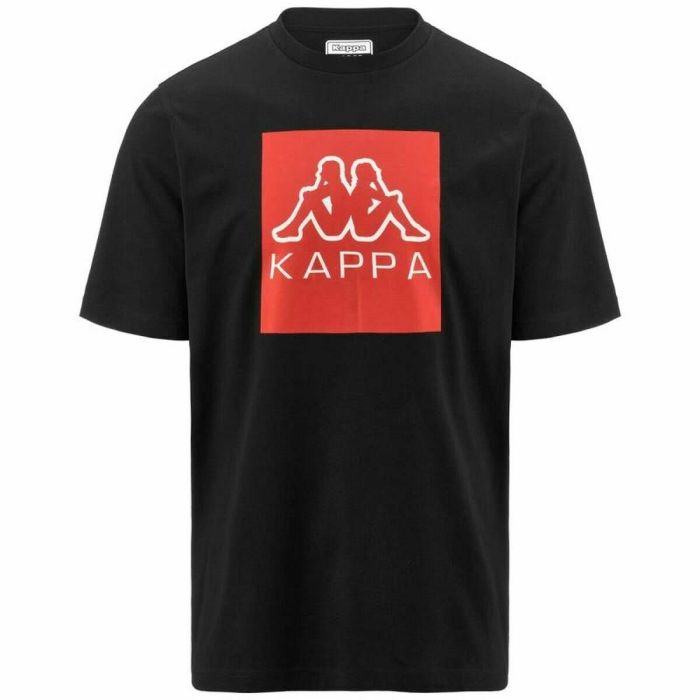 Camiseta de Manga Corta Hombre Kappa Ediz CKD Negro