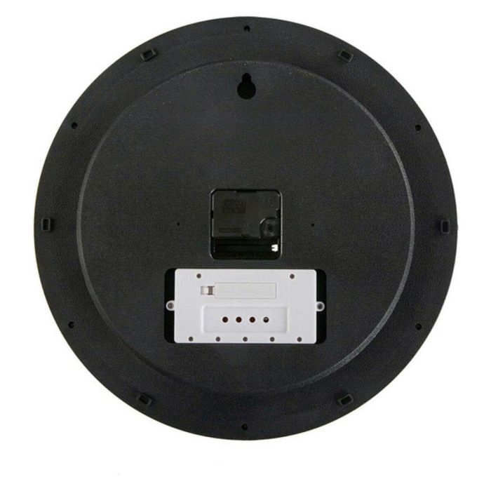 Reloj de Pared Versa Negro Plástico Minimalista 4 x 35 x 35 cm 1 Reloj de Pared Versa Negro Plástico Minimalista 4 x 35 x 35 cm 1