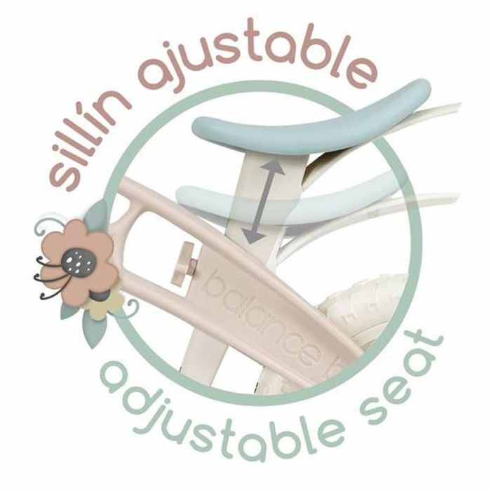 Decuevas Mi Primera Bici de Equilibrio Koala con Ruedas EVA, Sillín Regulable y Bolso, 10 Pulgadas, Para 1 Año+ 4 Decuevas Mi Primera Bici de Equilibrio Koala con Ruedas EVA, Sillín Regulable y Bolso, 10 Pulgadas, Para 1 Año+ 4