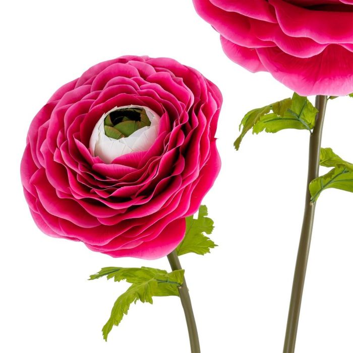 Flor Anémona Fucsia Artificial 30 X 30 X 115 cm