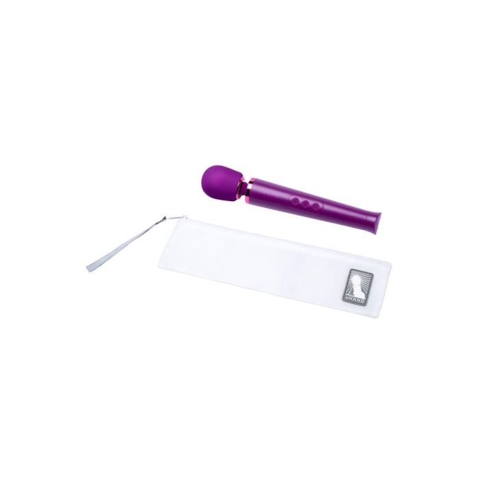 Vibrador Le Wand Petite Cherry Morado Violeta 9