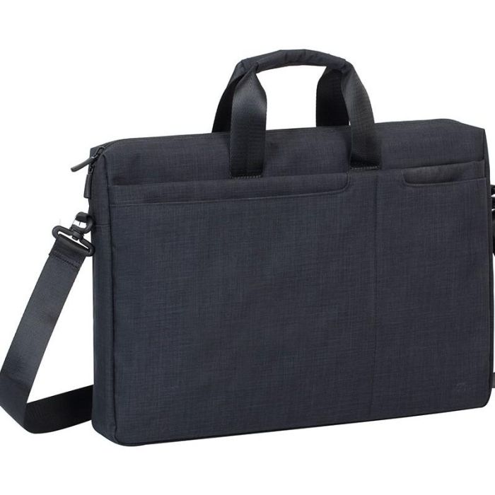 RIVACASE 8355 - Bolsa para portátil Biscayne de 17.3 pulgadas, color negro