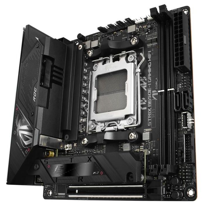 ASUS ASU4711081957881 ROG STRIX B650E-I GAMING WiFi Placa Base AMD B650 Mini ITX DDR5 SDRAM 4 ASUS ASU4711081957881 ROG STRIX B650E-I GAMING WiFi Placa Base AMD B650 Mini ITX DDR5 SDRAM 4