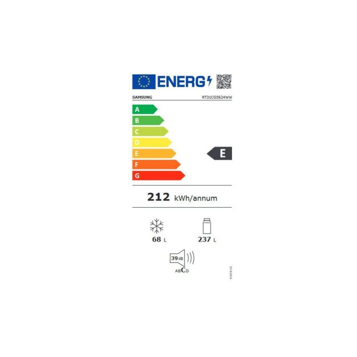 Frigorífico Samsung RT31CG5624WW172 Blanco 315 L 1