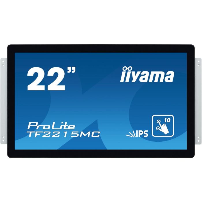 iiyama TF2215MC-B2 Monitor Táctil 21.5" Full HD IPS PCAP, IP65, Multitouch Through-Glass, Antihuellas para Kiosco/POS 2