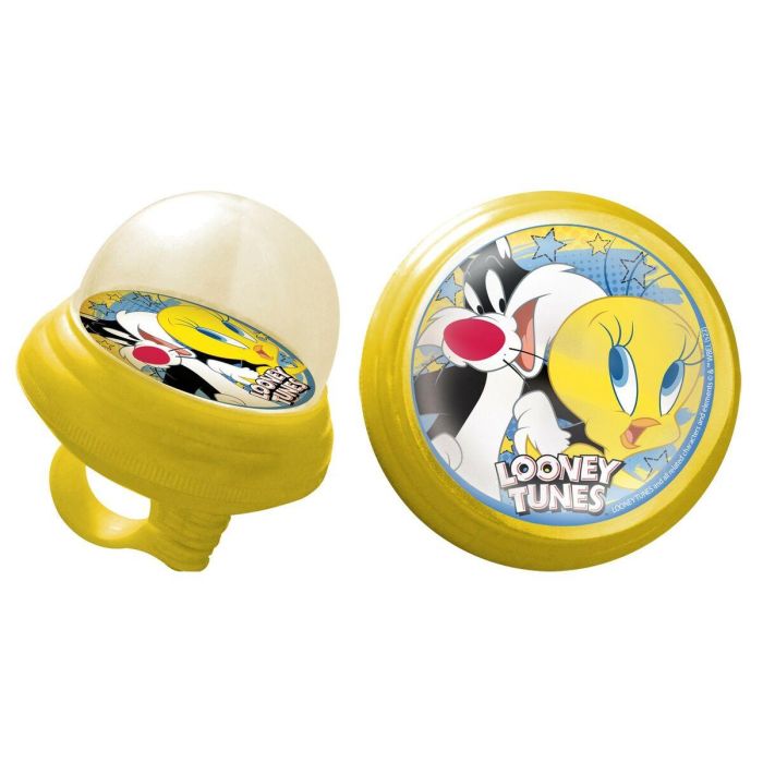 Timbre Infantil para Bicicleta Looney Tunes CZ10964 Amarillo