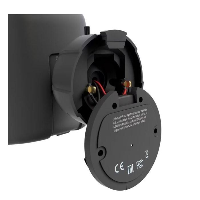LD Systems Integration Serie Dqor (LDDQOR3TB) 3" Two-Way Passive Indoor/Outdoor Installation Loudspeaker 16 Ohm, 70/100 V, Black (Pair) Warranty 5 Years (Pu3) 3 LD Systems Integration Serie Dqor (LDDQOR3TB) 3" Two-Way Passive Indoor/Outdoor Installation Loudspeaker 16 Ohm, 70/100 V, Black (Pair) Warranty 5 Years (Pu3) 3