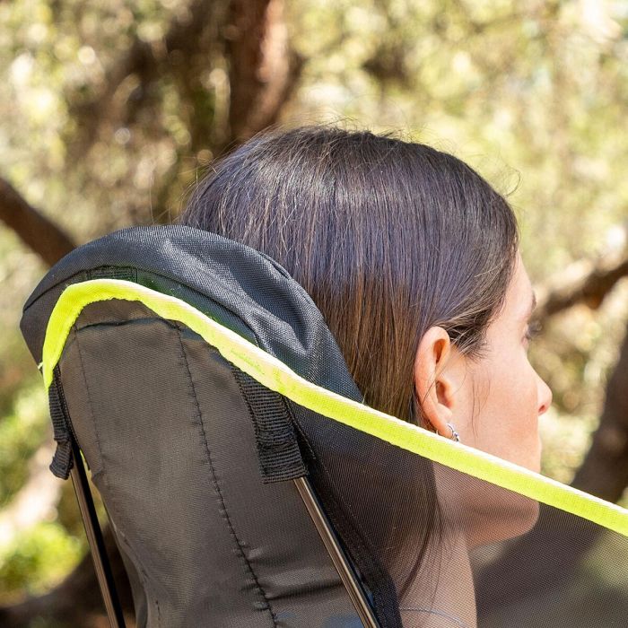 Silla Plegable de Camping con Balanceo Kamprock InnovaGoods 5 Silla Plegable de Camping con Balanceo Kamprock InnovaGoods 5