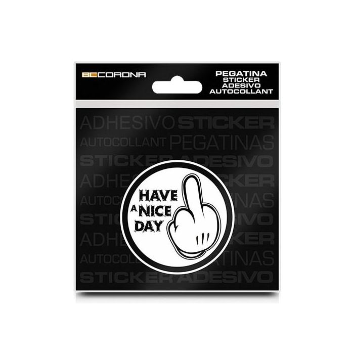 Adhesivo para Coche Have a Nice Day 2 Adhesivo para Coche Have a Nice Day 2