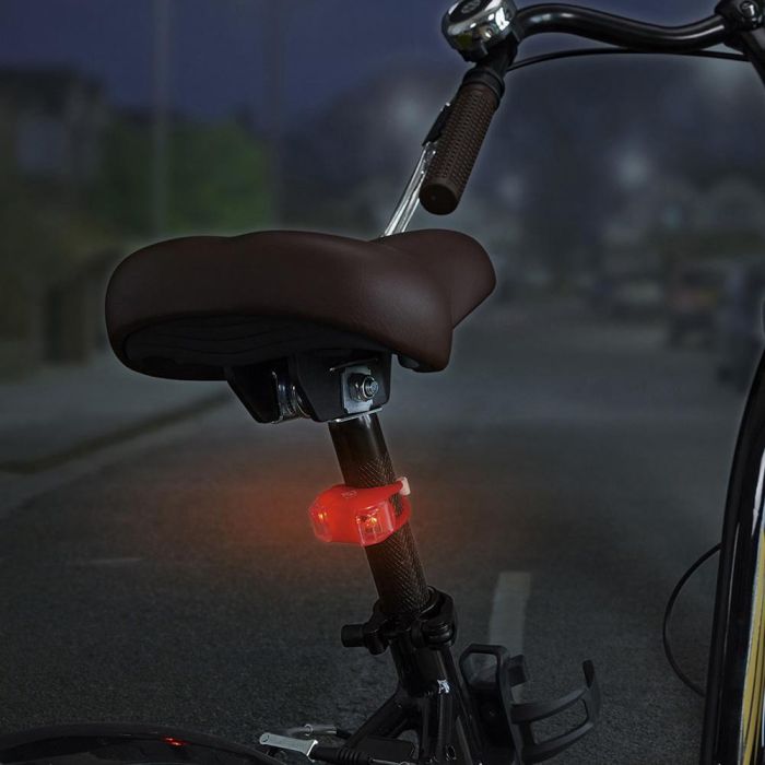 Be Mix Velo Luces Led Delantera Y Trasera para Bicicleta y Patinete con 3 Modos de Luz, Resistentes a Salpicaduras 4