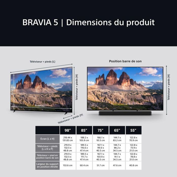 Smart TV Sony K75XR55BP 4