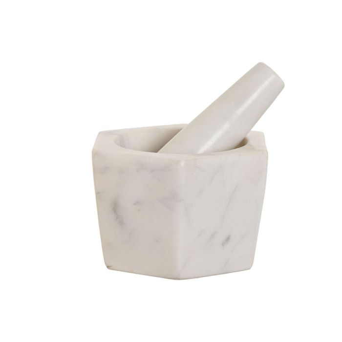 Mortero Urban DKD Home Decor Blanco 12.5 x 8 x 12.5 cm 1