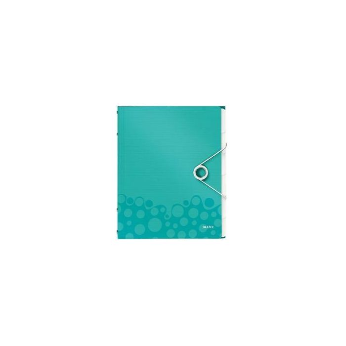 Leitz Clasificador Wow Pp 12 Separadores + 3 Solapas A4 Turquesa Leitz Clasificador Wow Pp 12 Separadores + 3 Solapas A4 Turquesa