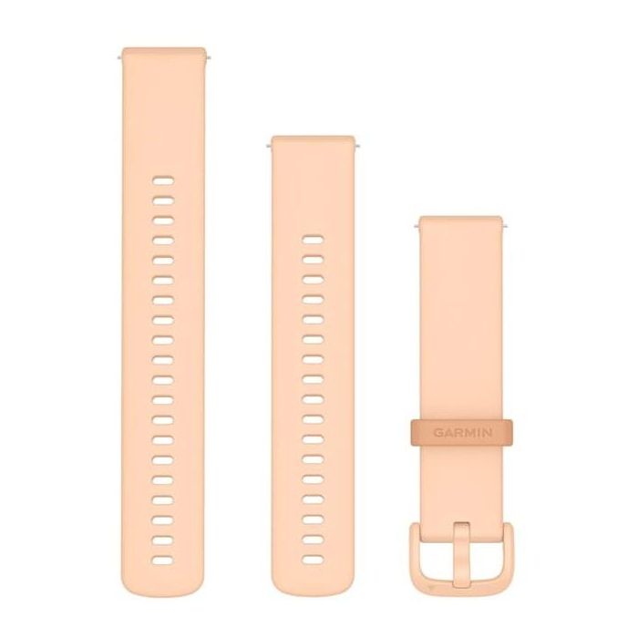 Garmin 010-12932-67 Correa de Silicona 20mm Rosa (Pink Dawn) de Recambio Rápido para Relojes Inteligentes Garmin