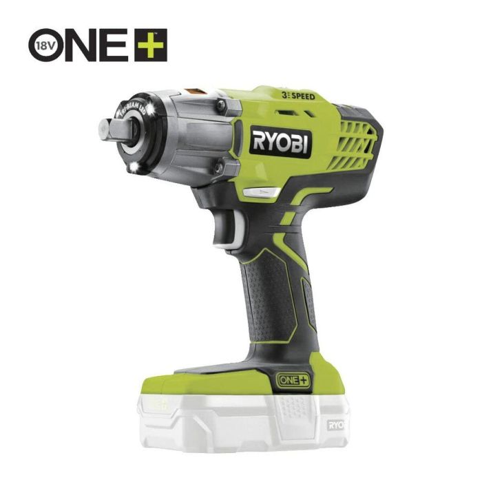 Ryobi R18IW3-0 Destornillador de Impacto Inalámbrico 18V, 400 Nm, Mango de Pistola 14 Ryobi R18IW3-0 Destornillador de Impacto Inalámbrico 18V, 400 Nm, Mango de Pistola 14