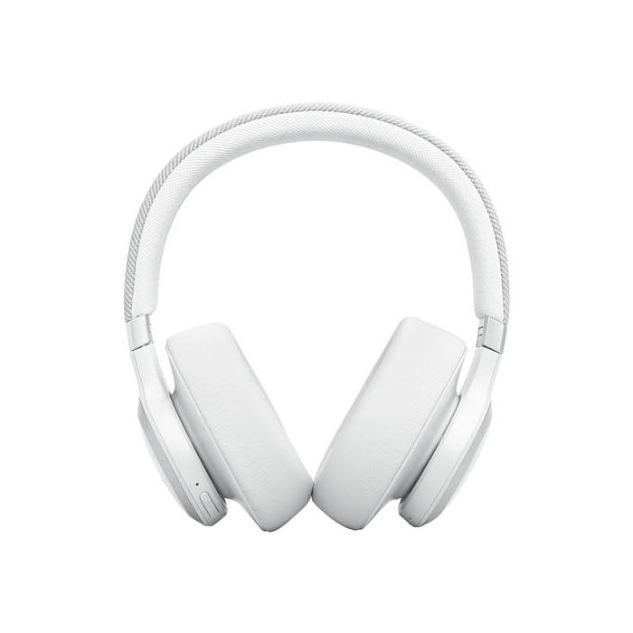 JBL LIVE 770 NC Auriculares Diadema Inalámbricos con Cancelación Activa de Ruido (ANC), Bluetooth 5.3, Autonomía 50h, Blanco