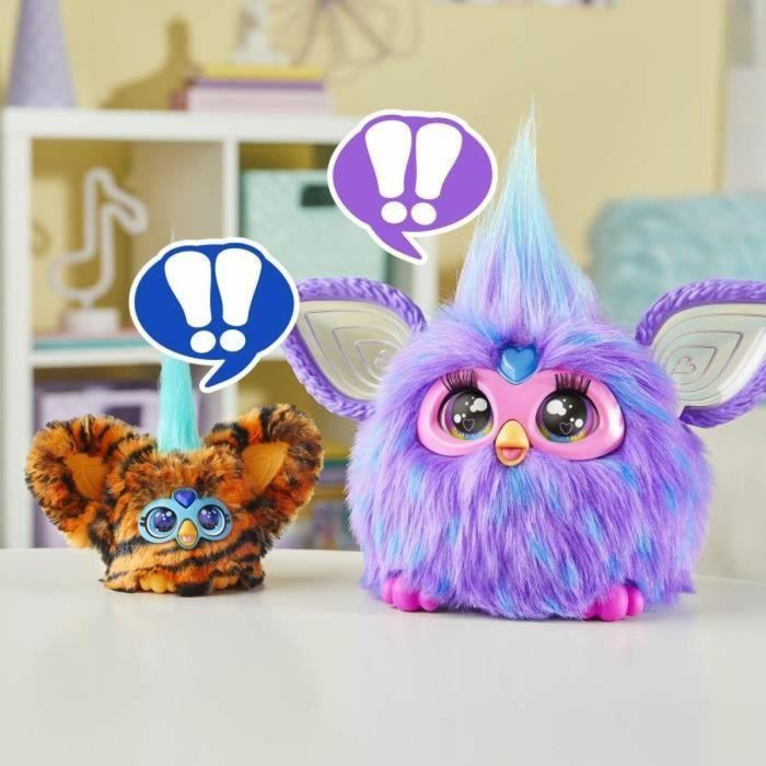 Hasbro Mini Furby Furblet Ty - Bee Juguete Electrónico con Clip de Llavero, Más de 45 Melodías K-pop y Sonidos Divertidos 12