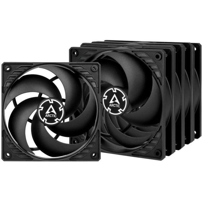 ARCTIC P12 Max-120mm Ventilador PWM regulated para carcasa de ordenador, 5-Pack, 12cm, Negro, 1800 RPM 0 ARCTIC P12 Max-120mm Ventilador PWM regulated para carcasa de ordenador, 5-Pack, 12cm, Negro, 1800 RPM 0