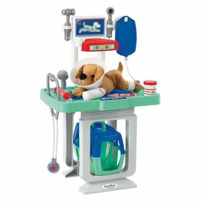 Ecoiffier 1908 Centro veterinario con mesa de exploración, bañera, ducha, escáner y peluche para niños +18 meses 2 Ecoiffier 1908 Centro veterinario con mesa de exploración, bañera, ducha, escáner y peluche para niños +18 meses 2