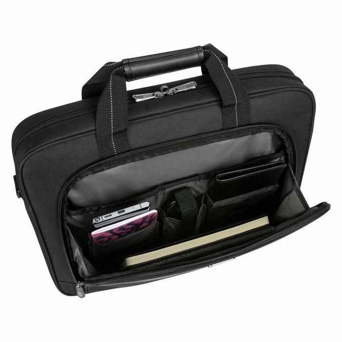 Targus 15.6" Classic Slim Briefcase, Black 1 Targus 15.6" Classic Slim Briefcase, Black 1