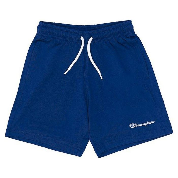 Pantalones Cortos Deportivos para Niños Champion Sportswear Azul 0 Pantalones Cortos Deportivos para Niños Champion Sportswear Azul 0