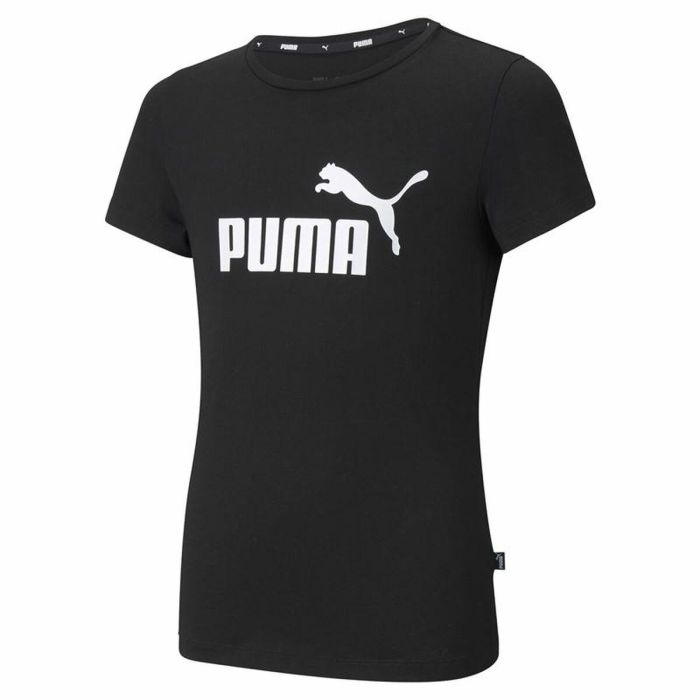 Camiseta de Manga Corta Infantil Puma Ess Logo G Negro 5-6 Años 0 Camiseta de Manga Corta Infantil Puma Ess Logo G Negro 5-6 Años 0