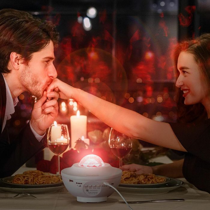 Proyector LED de Estrellas con Altavoz Sedlay InnovaGoods 4