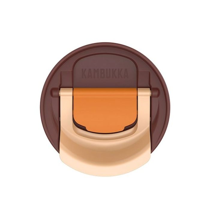 Taza Termo con Tapa Kambukka 11-08001 Naranja Bronce Acero Inoxidable 950 ml