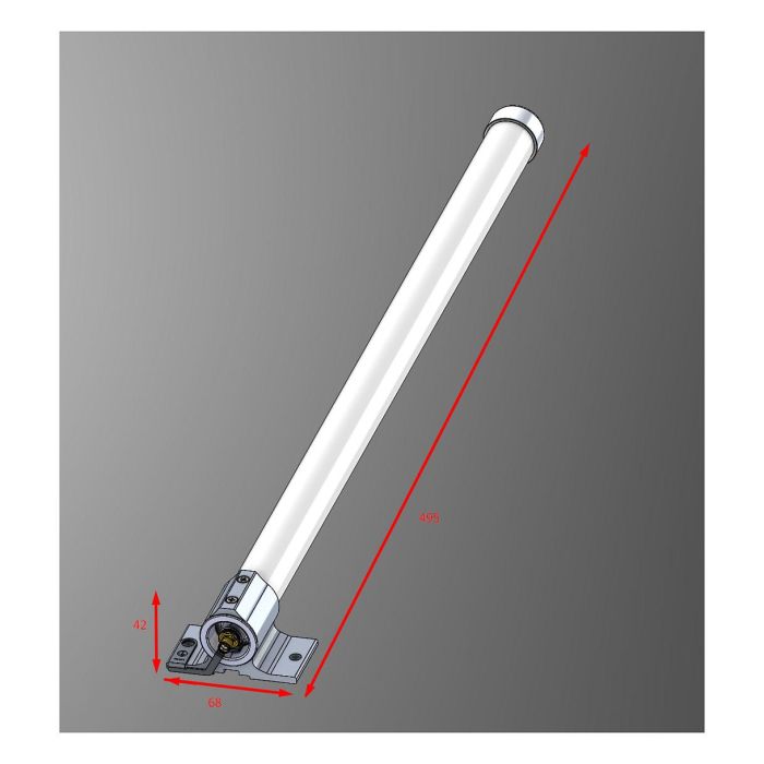 MikroTik Antena para LoRa 25-50mm, 824-960MHz, 6.5dBi, Alta Durabilidad, IP66 MikroTik Antena para LoRa 25-50mm, 824-960MHz, 6.5dBi, Alta Durabilidad, IP66