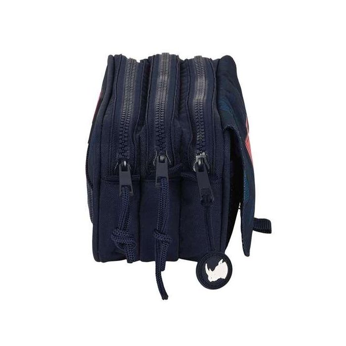 Safta Portatodo Triple Big Ecko "Peaks" 21,5x10x8 cm Poliéster Azul Marino 2 Safta Portatodo Triple Big Ecko "Peaks" 21,5x10x8 cm Poliéster Azul Marino 2